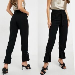 & Other Stories Black Cropped Pants
